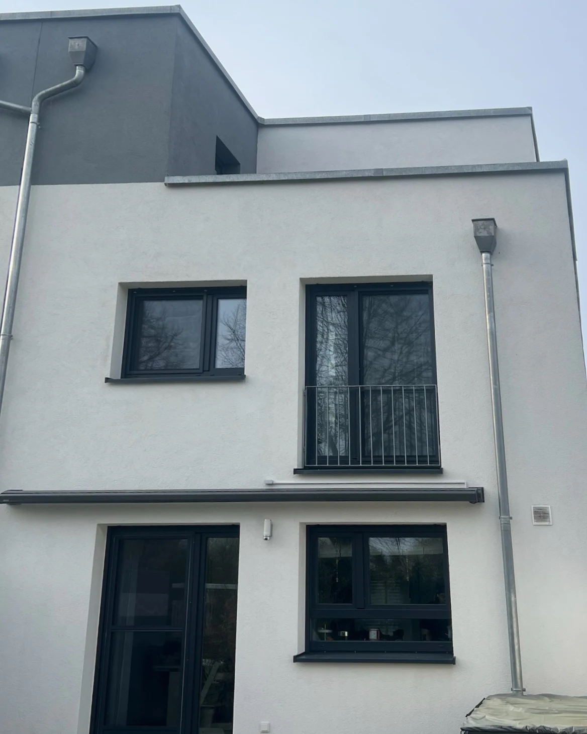 Reihenhaus nach der Reinigung